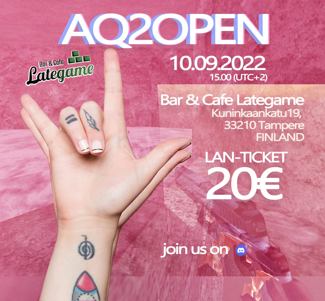 AQ2Open Fall 2022 flyer