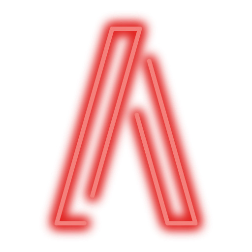 AQ2Open neon A mark
